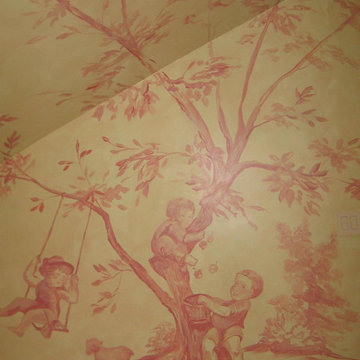 Toile Childrens Mural