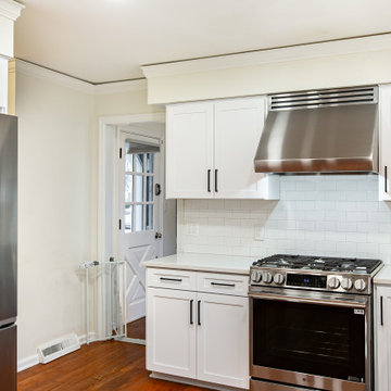 Upper Arlington Ohio Kitchen Cabinet Refacing Remodel