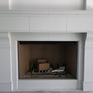 Transitional and Contemporary Mantels