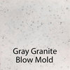 Correll 17-27"H Adj. Heavy Duty Blow-Molded Plastic Folding Table Gray Granite