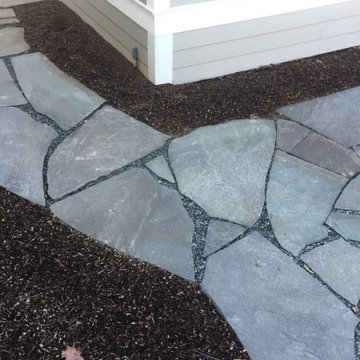 Flagstone Pathway and Outdoor Space in Radnor, PA