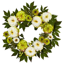 Contemporary Wreaths And Garlands by Homesquare