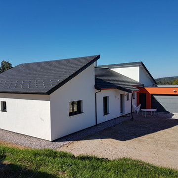 CONSTRUCTION D'UNE MAISON OSSATURE BOIS PLAIN PIED