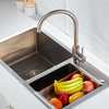 Modern Kitchen Single-hole Faucet LB98039, Brushed Nickel
