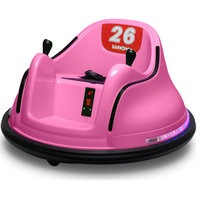Race #00-99 6V Kids Toy Electric Ride On Bumper Car ASTM-certified, Pink