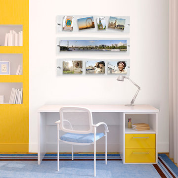 Home Office Photo Display