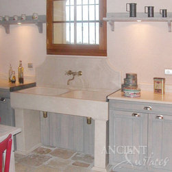 Kitchen Stone Sinks Antique (Mediterranean Style) - Kitchen Sinks