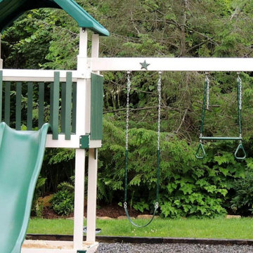 Vinyl Swing Sets - Eclipse E24 Swingset