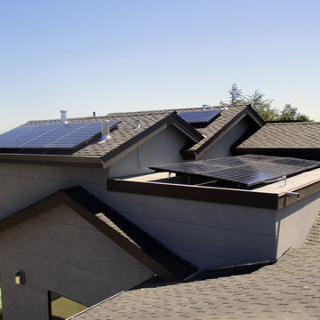 Los Altos, CA 14 kW SunPower System, New Construction Project