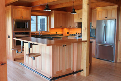 Inspiration for a kitchen remodel in Portland Maine