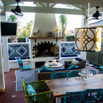 Mexican Inspired Old Metairie Residence