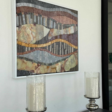 Artful Indoor Wall Mosaics