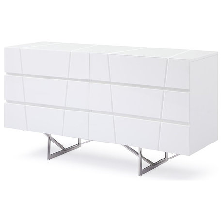 Modrest Chrysler Modern White Dresser