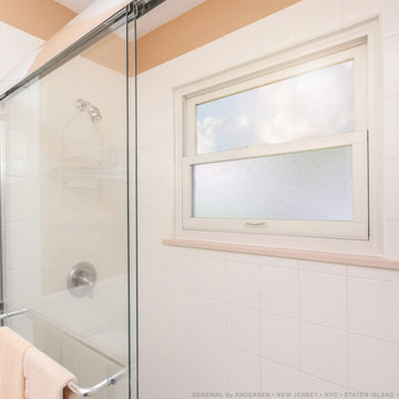 New Privacy Window in Pretty Bathroom - Renewal by Andersen NJ / NYC