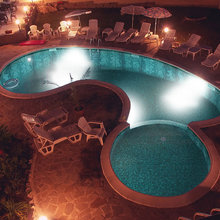 Outdoor lounge area
