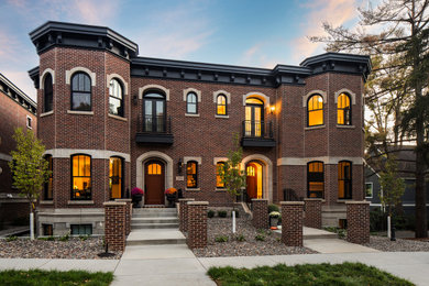 Inspiration for a timeless exterior home remodel in Minneapolis