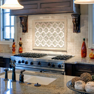 Artisan Stone Tile - Kensington Pattern on Durango