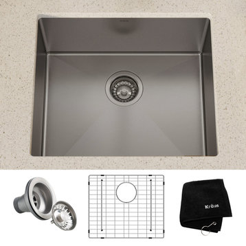 Standart PRO 21" Undermount Stainless Steel 1-Bowl 16 Gauge Kitchen Sink