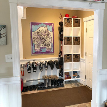 Ski House Entryway After