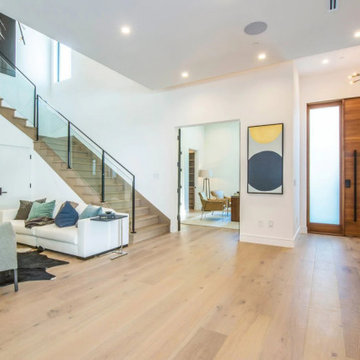 Moon Shadow 10-1/4″ Wide - White Oak Engineered Hardwood Flooring