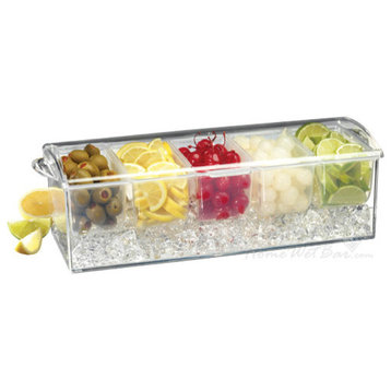 PRODYNE AB6 Acrylic Condiments On Ice Keep Chilled For Hours