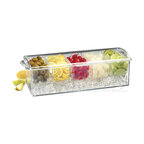 PRODYNE AB6 Acrylic Condiments On Ice Keep Chilled For Hours