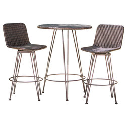 Tropical Outdoor Pub And Bistro Sets by GDFStudio
