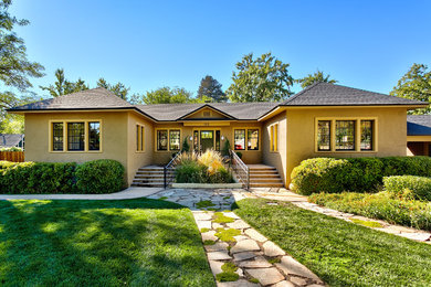Inspiration for a contemporary exterior home remodel in Boise