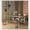 Machine Age Reclaimed Wood Dining Table, Thick, 60x30