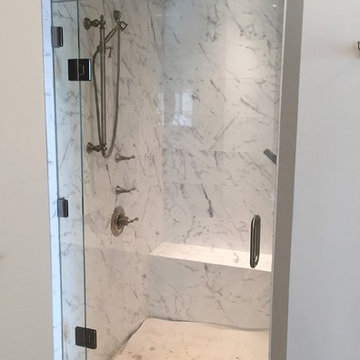 Frameless and Framed Steam Shower Glass
