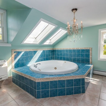 Hawaian bathroom chandelier