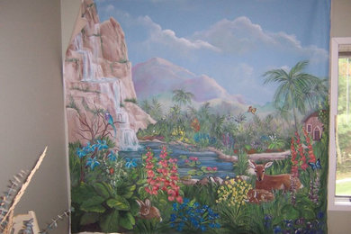 Island style bedroom photo in Philadelphia