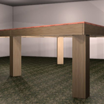 Triangular Patio Port