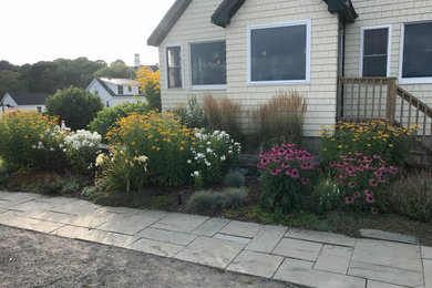 Design ideas for a landscaping in Portland Maine.