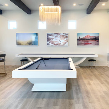 Theseus Custom High End Pool Table And Shuffleboard