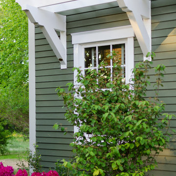 DIY Blog Cabin - Trex Pergola