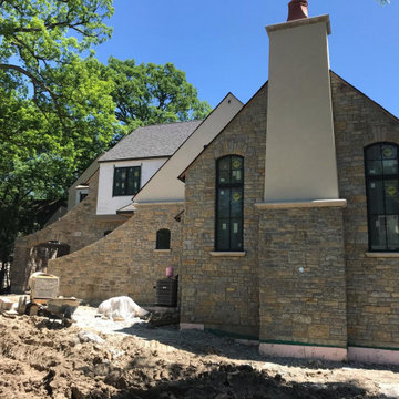 Aberdeen Real Thin Stone Veneer Home Exterior