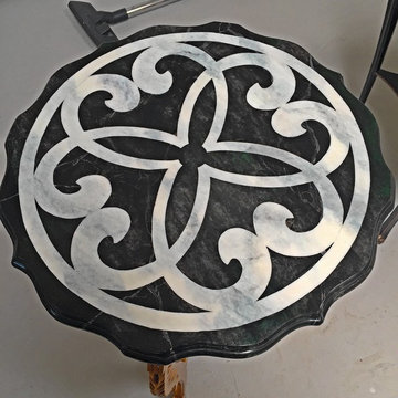 Faux Marble Inlay