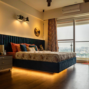Luxurious floating bed