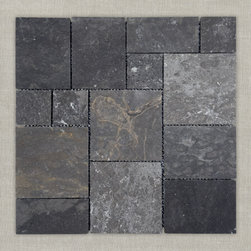 SANUR - Midnight Aged | Marble Mosaic - Mosaic Tile
