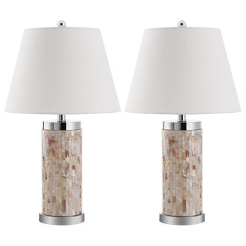 Diana 25-Inch H Shell Table Lamp