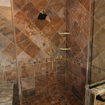West Windsor, New Jersey Master bathroom