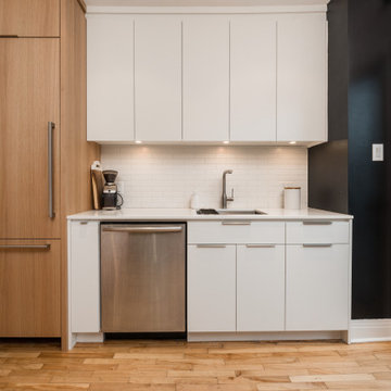 Small Scandinavian Kitchen - Petite cuisine Scandinave - Montréal