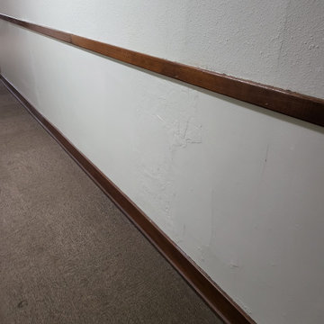 Apartment Complex Hallway Renovation and Repair Before