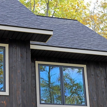 Rennie Lake Charred Wood Siding - New Build