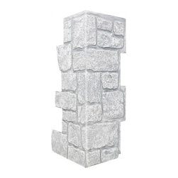 156-FIELDSTONE CORNER 11" W &times; 30 &frac12;" H - Wall Panels