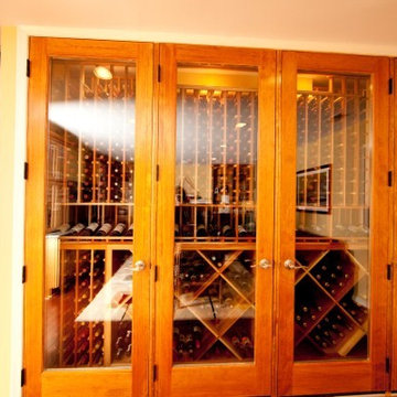 Custom-Built Wine Cellar Features Superior Craftsmanship