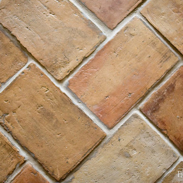 Francois & Co. - Antique Terracotta - Reclaimed Herringbone
