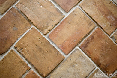 Francois & Co. - Antique Terracotta - Reclaimed Herringbone