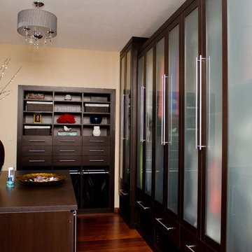 Clean and Concealed Dressing Room